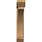 Ekena Millwork Thorton Slat Rough Sawn Bracket w/ Offset Brace, Western Red Cedar, 8"W x 40"D x 44"H BKT0806X40X44THR06RWR - alternate 2